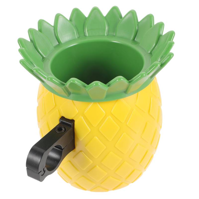 Yardwe Fahrrad Getränkehalter Flaschen Roller Bluter Käfig Mountainbike Trinkflasche Ananas-getränkehalter Inhaber Luft Wasserflasche Auspuff Bausatz Zusammenklappbar Polypropylen Pp von Yardwe