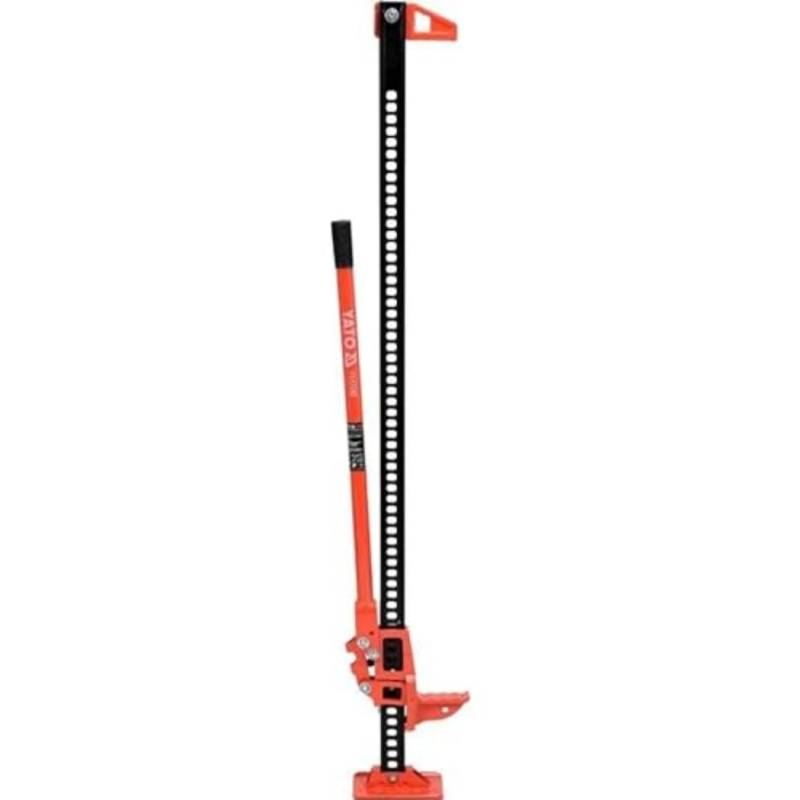 Yato Profi Stockwinde | 3t | Hubhöhe: Nach Wunsch: 33" 48" 60" | 3000 kg | mit Zahnstangengewinde | Stahlwinde Hubwinde Hebewinde (Hubhöhe: 60" (155-1 von YATO