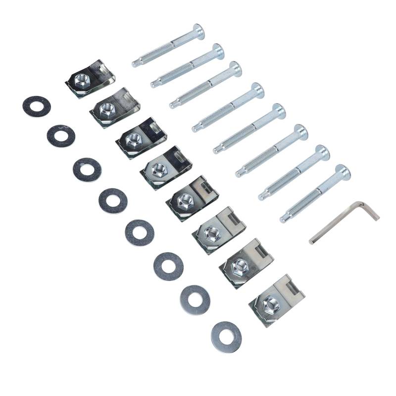 Dachträger-Ersatzteile, LKW-Bett-Montage-Hardware-Kit W706640S900, Mutternsatz Für F 450 F 550 LKW 1999 Bis 2016, Dachträger Hinten Links Für von Yctze