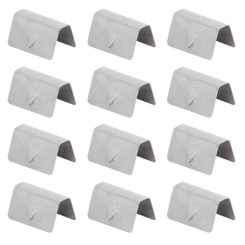 Deflektor Clips，Yctze 12Pcs Auto Wind Regen Deflektor Kanal Edelstahl Befestigungs Halteclips Ersatz für G3 für halteklammern,rain guard clips,windabweiser halter,heko windabweiser clips,wind rain def von Yctze