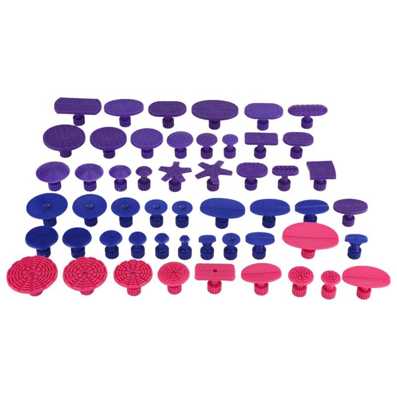 Dellen Reparatur Kleber - Dellen Reparatur Kleber - 52Pcs Auto Auto Karosserie Dellen Entfernung Abziehlaschen Paintless Dellenreparaturwerkzeugedellen Tabs Klein von Yctze