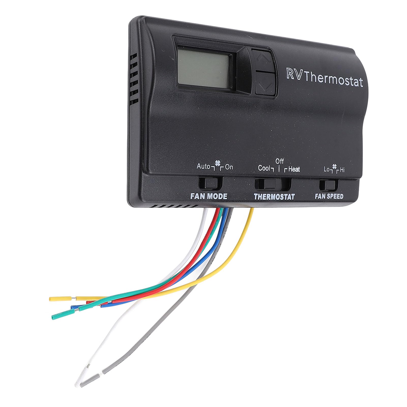 Digitaler RV-Thermostat, 3 Einstellmodi Zum Heizen und Kühlen, Wandmontierter Thermostat 83303362, Kompatibel mit (BLACK) von Yctze