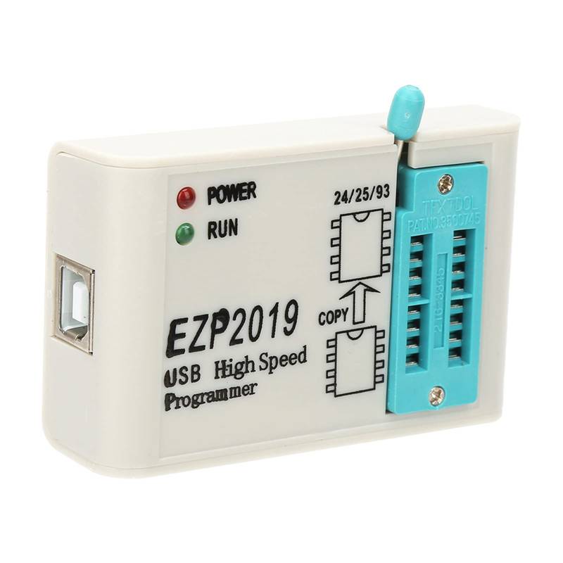 EZP2019 Hochgeschwindigkeits-FL-Programmierer für 24 25 93 B mit Offline-Kopierfunktion, SPI, USB, EPROM-Programmierer – Kompatibel mit A9-Algorithmus (Programmierer + 3 von Yctze