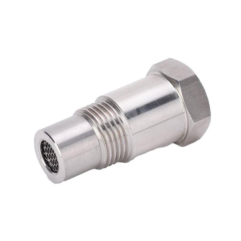 Edelstahl-Sauerstoff-O2-Sensor-Abstandshalter-Adapter, Bung-Katalysator-Befestigung, Motorkontrollleuchte M18 X 1,5 von Yctze