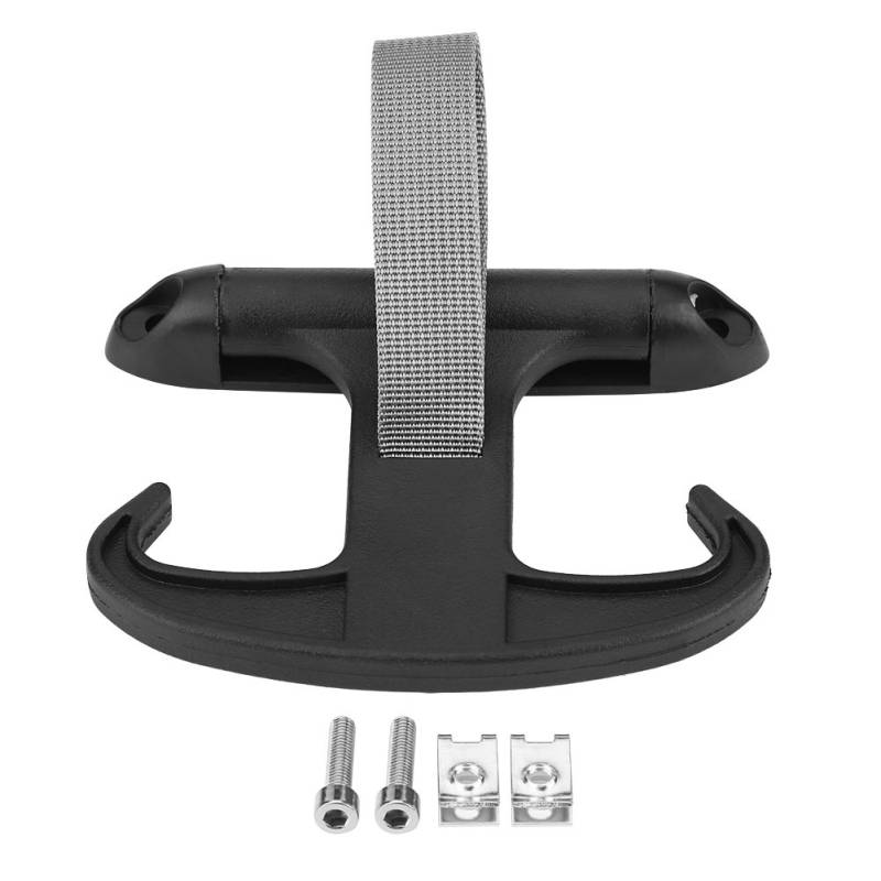 Haken Für Kofferraum - Auto Heckdeckelhaken Abs Schwarz Auto Heckdeckel Horn Haken Handtaschenhalter Aufhänger 2008-2012 Heckdeckelhaken Für S4 B6 B7 2002-2008 von Yctze