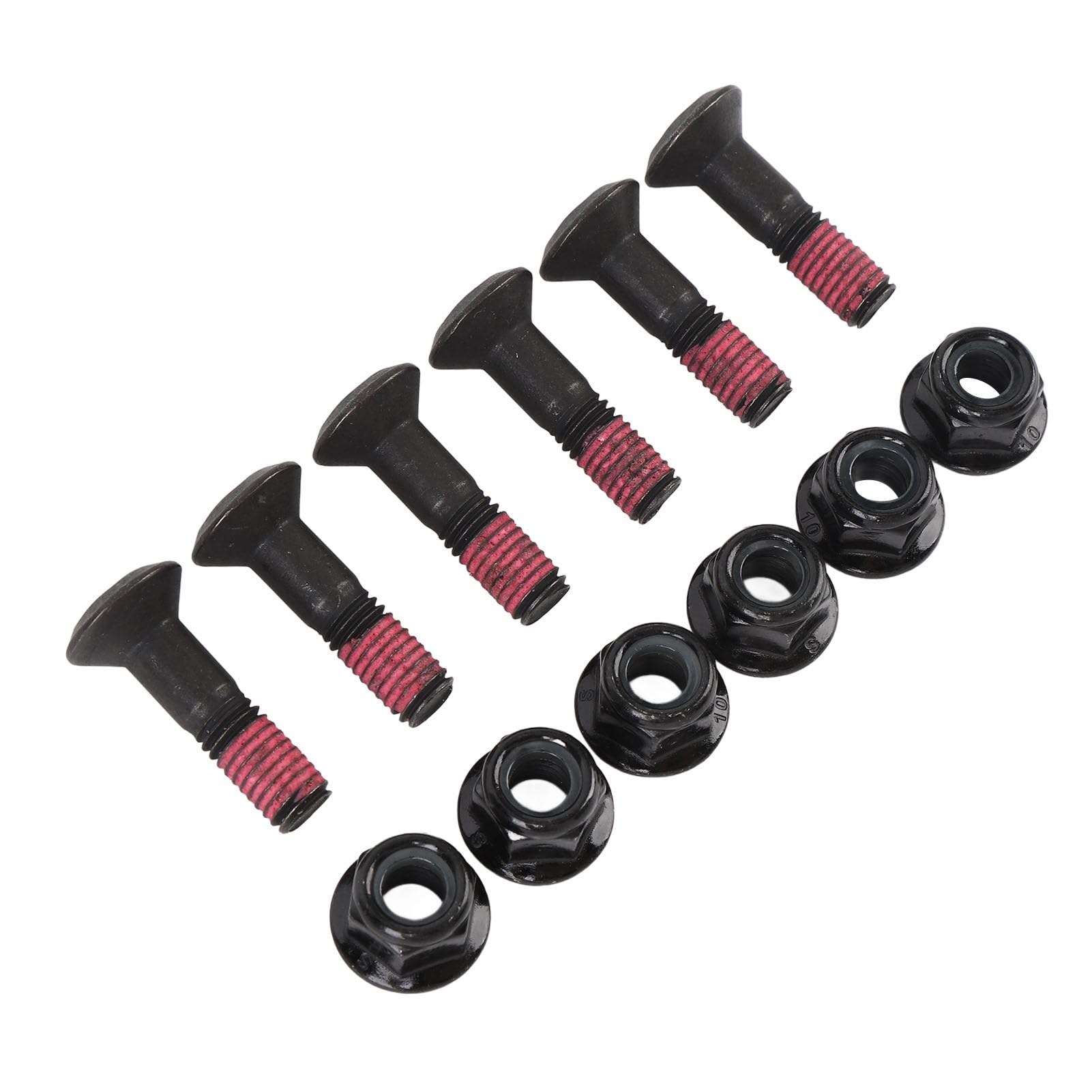 Komplettes 6-teiliges Motorrad-Kettenradschrauben-Muttern-Set M8 X 32 Mm, Eisenschrauben-Muttern-Set für YZ YZF KX KXF RM RMZ CR CRF mit Spezifikationen von Yctze