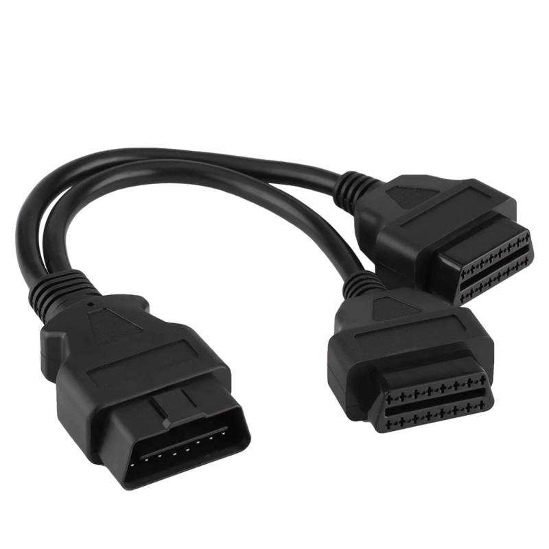 Obd Doppelstecker - Kabel Diagnostyczny 6 Pin Verlängerung Obdii Y Splitter A Auto 6 Pin Obdii Stecker Auf Dual Buchse Ysplitter A Verlängerungskabel Diagnosetool von Yctze