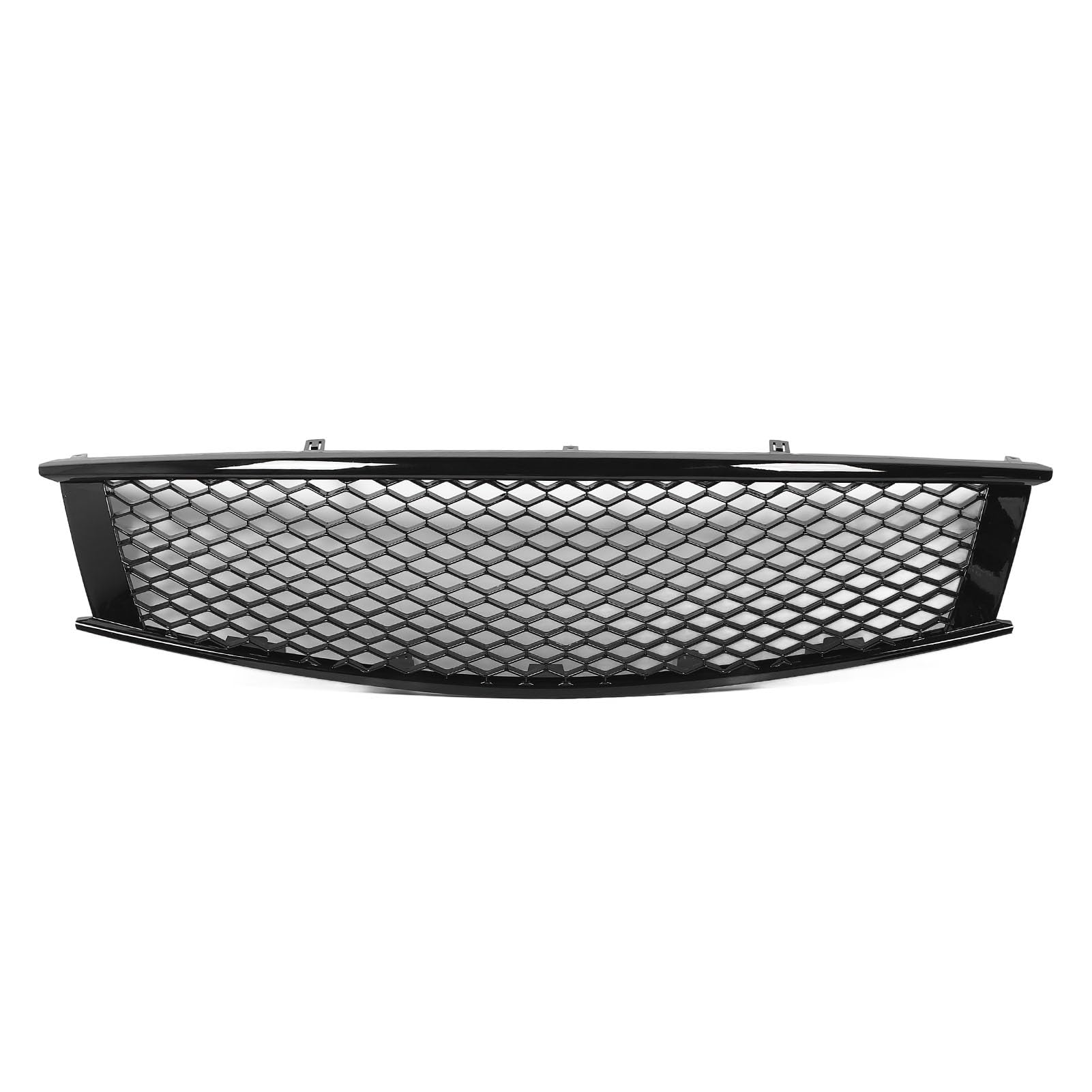 Mesh-Frontstoßstangengrill, Frontstoßstangenhaube, Mesh-Grill, Glänzend Schwarzer Frontgrill für G37 2-türiges Coupé-Cabriolet 2008 Bis 2013 von Yctze