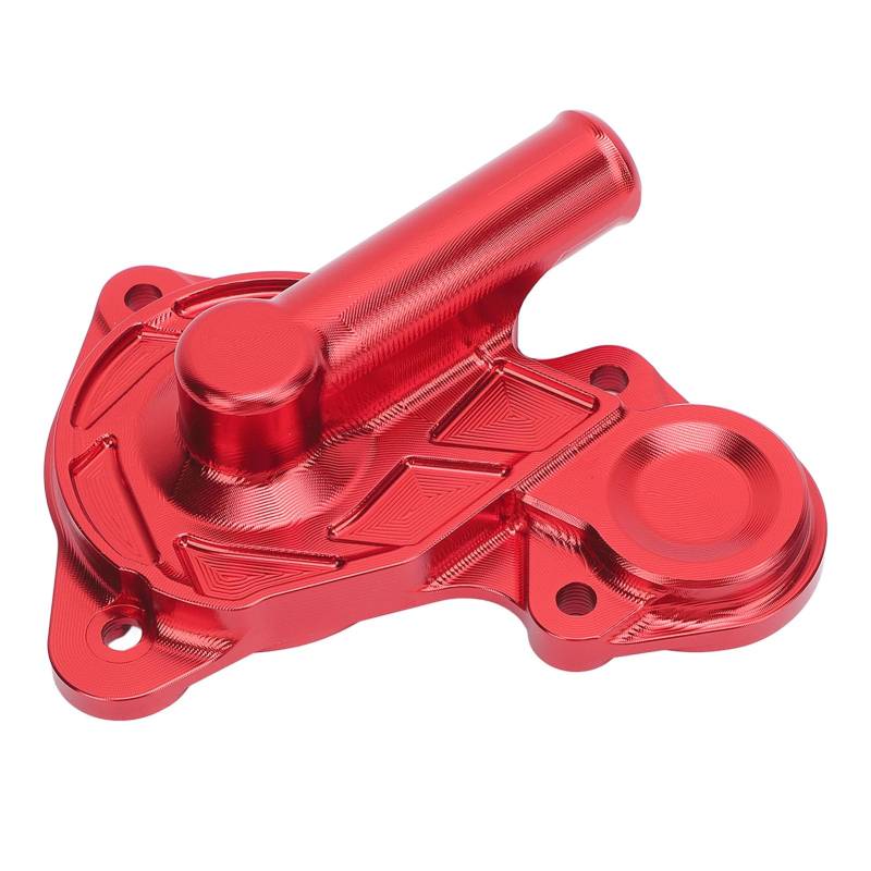 Motorrad Wasserpumpenabdeckung Kühlmittelgehäuse Schutzfolie CNC Aluminiumlegierung Ersatz für XMAX 125 250 300 400 2017 Bis 2024 (Rot) von Yctze