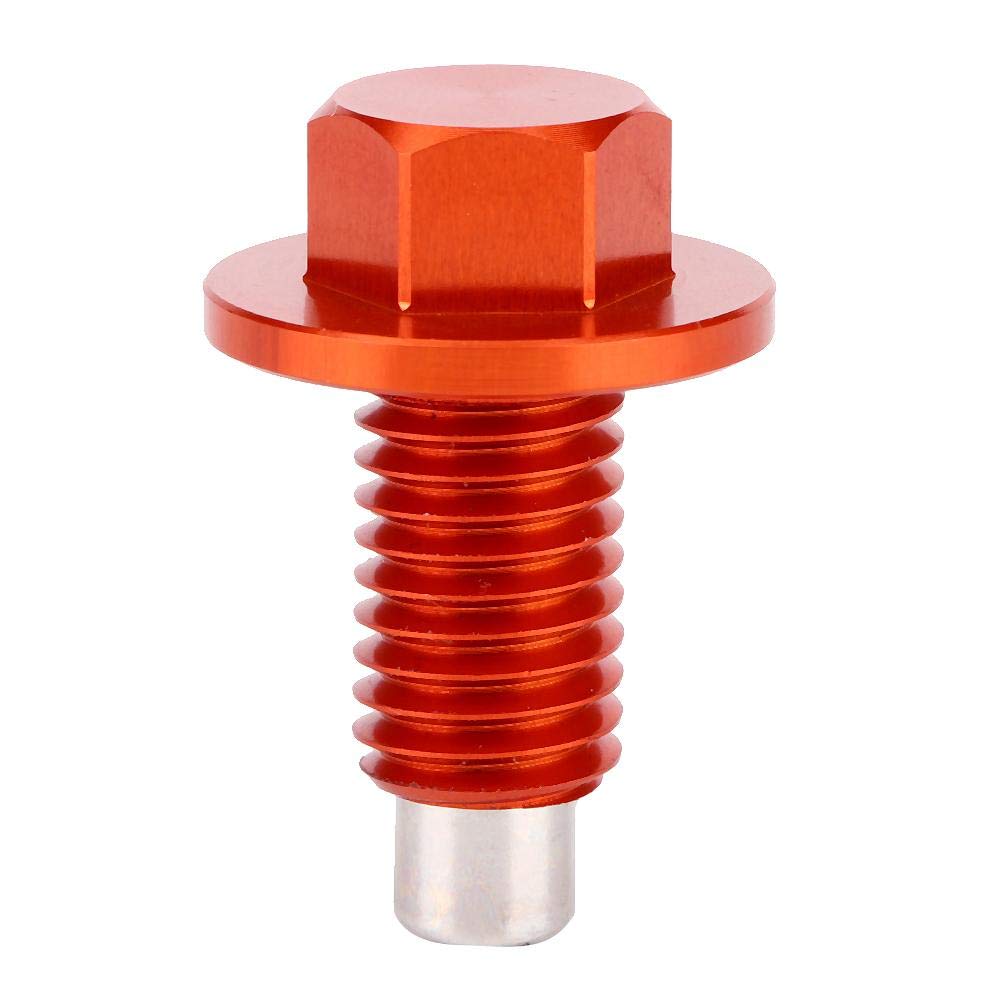 Tapon Carter Aceite - Ölablassschraube M12 - Ölablaßschraube Magnetic Oil Drain Plug Screw Aluminium Alloy Modification(M12 X 1.75) von Yctze