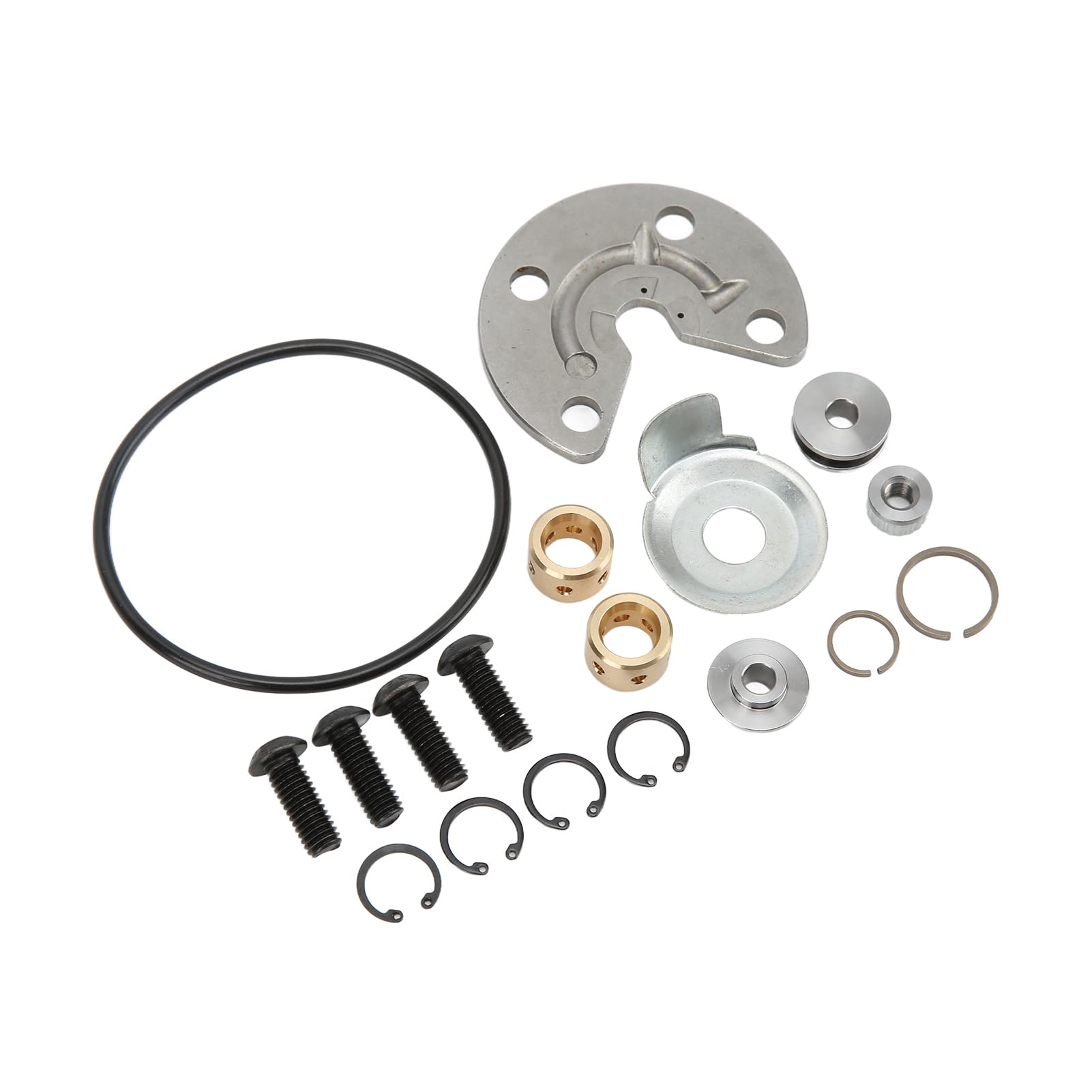 Turbo-Reparatur-Reparatursatz, Turbo-Service-Kit CT16V, Einfache Installation, Aluminium-Edelstahl-Gummi-Turbolader-Reparatur-Reparatursatz für Land Cruiser Hilux von Yctze