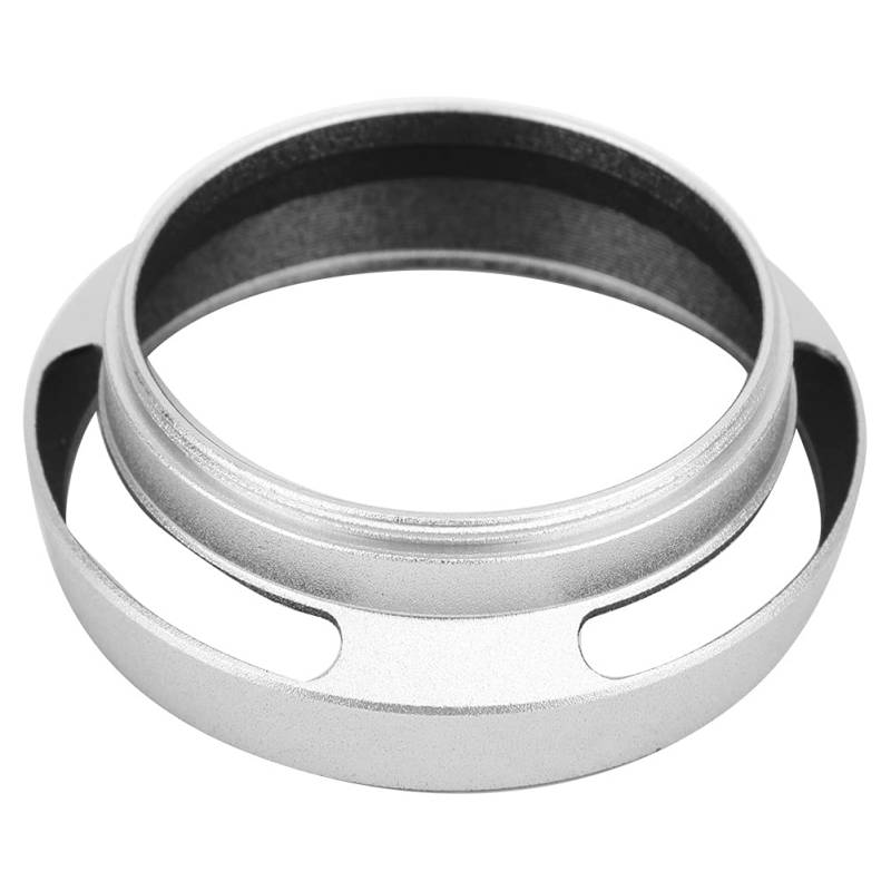 Universelle Tragbare Hohlkamera-Gegenlichtblende aus Aluminium mit Objektivabdeckung, Silber 58 Mm (55 mm) von Yctze