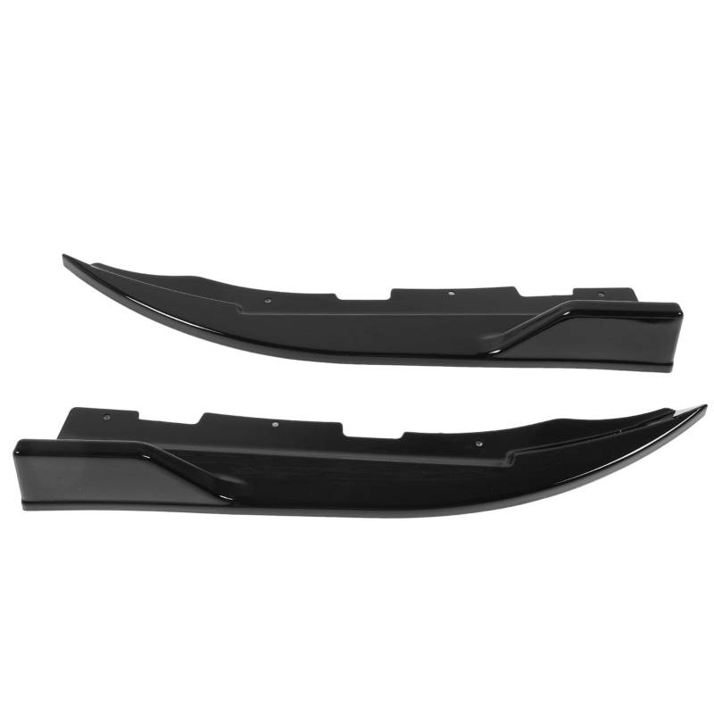 Yctze 1 Paar Heck Stoßfänger Lippensplitter Diffusor Spoiler -Kit Links Rechts Auto Seiten Außendekoration Trim für 4 Serie G26 M Sport 2020+ (glänzend schwarz) von Yctze