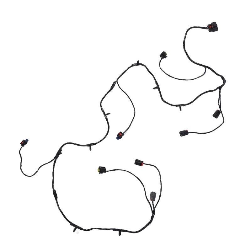 Yctze Auto-Frontstoßstangen-Parkkabelbaum 68216116AB, Hitzebeständiger Parksensor-Assistent-Kabelbaum für 300 2015 Bis 2023, Kfz-Außenbereich von Yctze