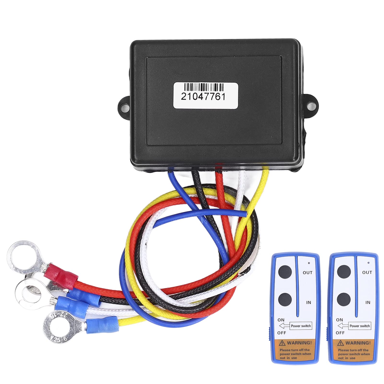 Yctze Drahtlose Steuerung der Winde Elektrische Seilwinde Wireless Remote Control System Switch 120W 12‑24V Ersatz für Truck ATV SUV von Yctze