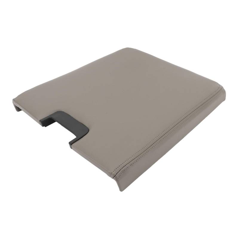 Yctze Grey Center Console Armlast Deckel Cover, PU Leder, Komfortable Unterstützung für 3500 2008-2014 von Yctze