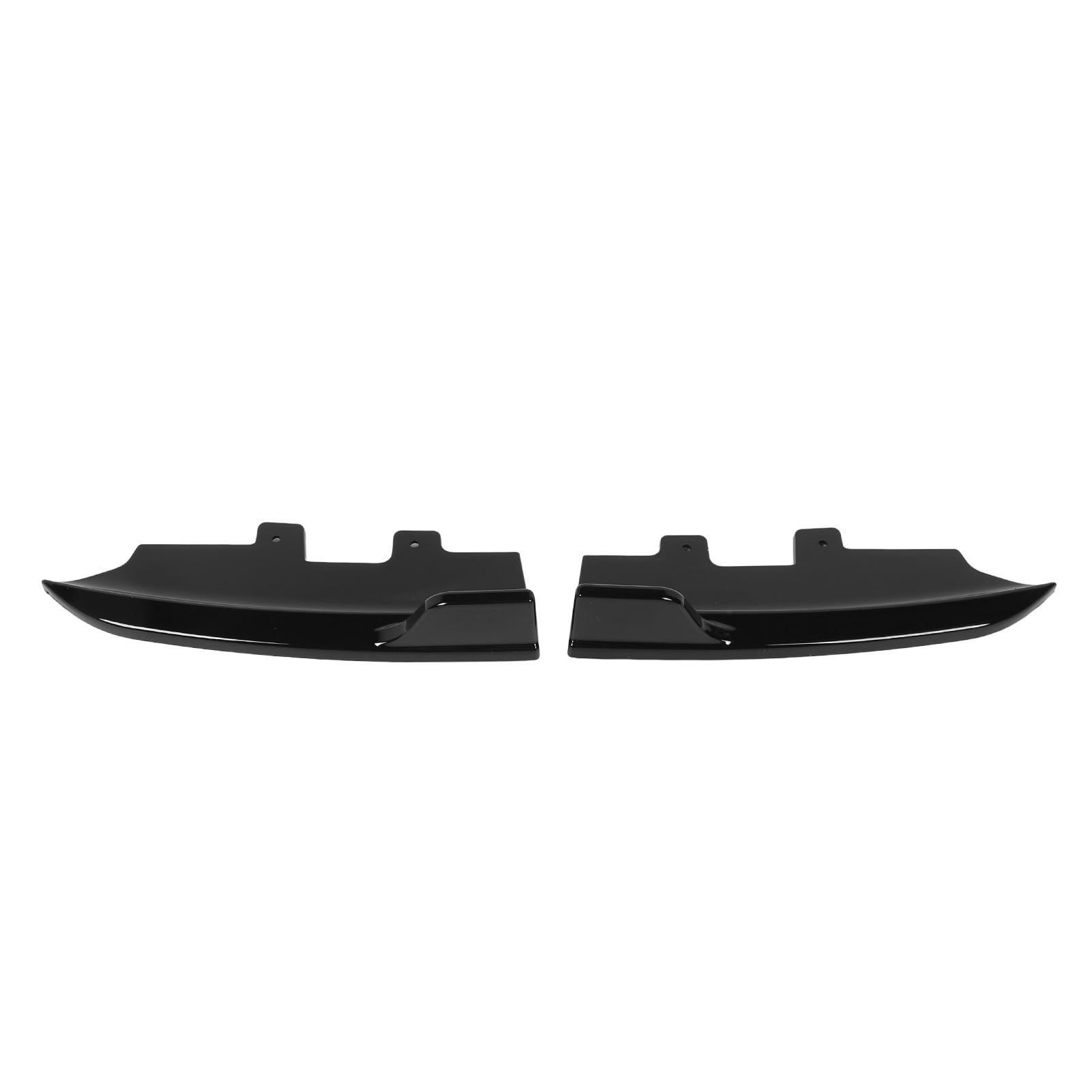 Yctze Heckstoßstangen-Spoiler-Lippen-Splitter, Body-Kits, Canard-Diffusor für 2er-Serie F22 F23 M Sport 2015 Bis 2019, Auto-Modifikationswerkzeuge (Black) von Yctze