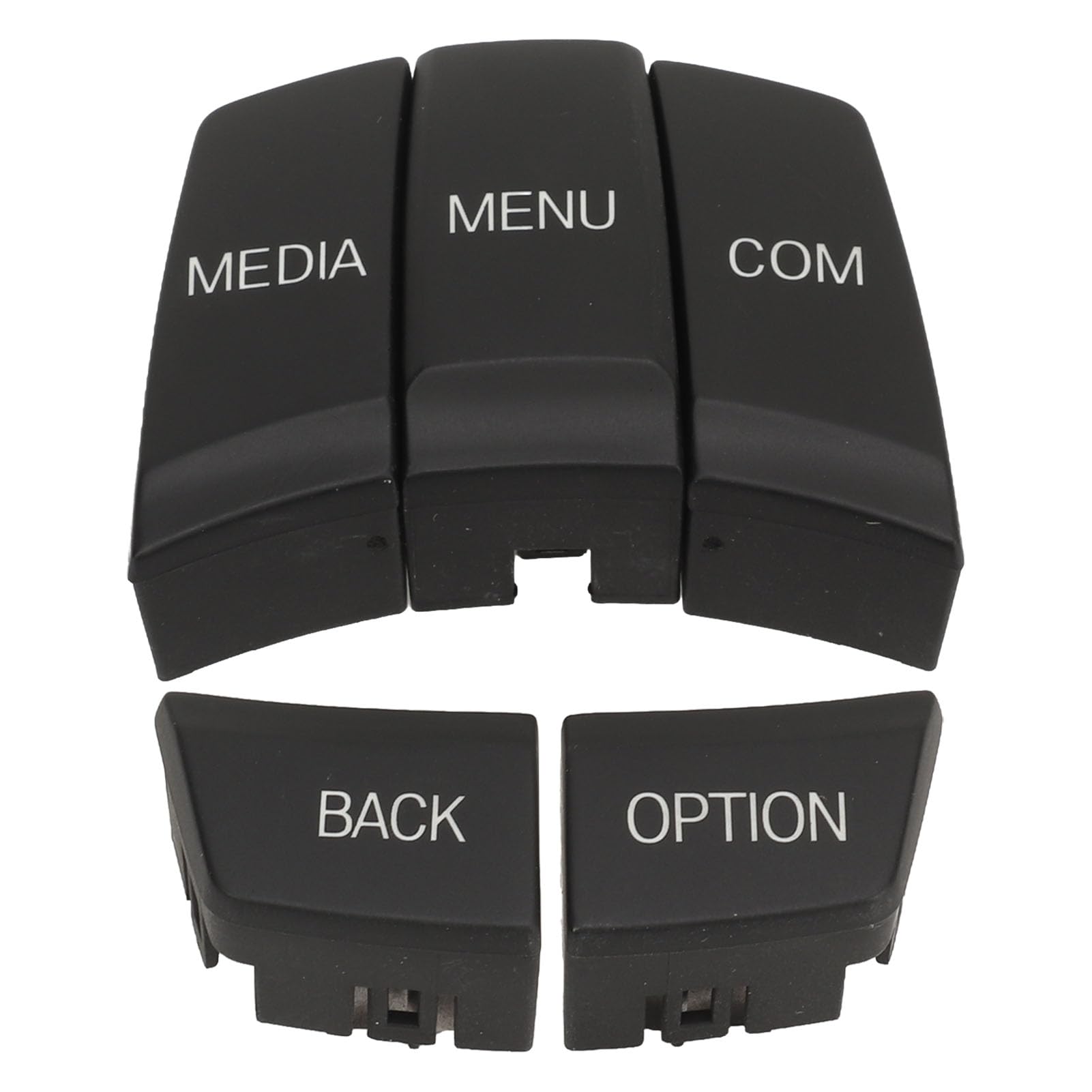 Yctze Multimedia -Steuertasten für das Innenraum von Autos - 5pcs Central Multimedia -Tasten Exquisites Design für F20 F21 F22 F23 (Com Typ) von Yctze