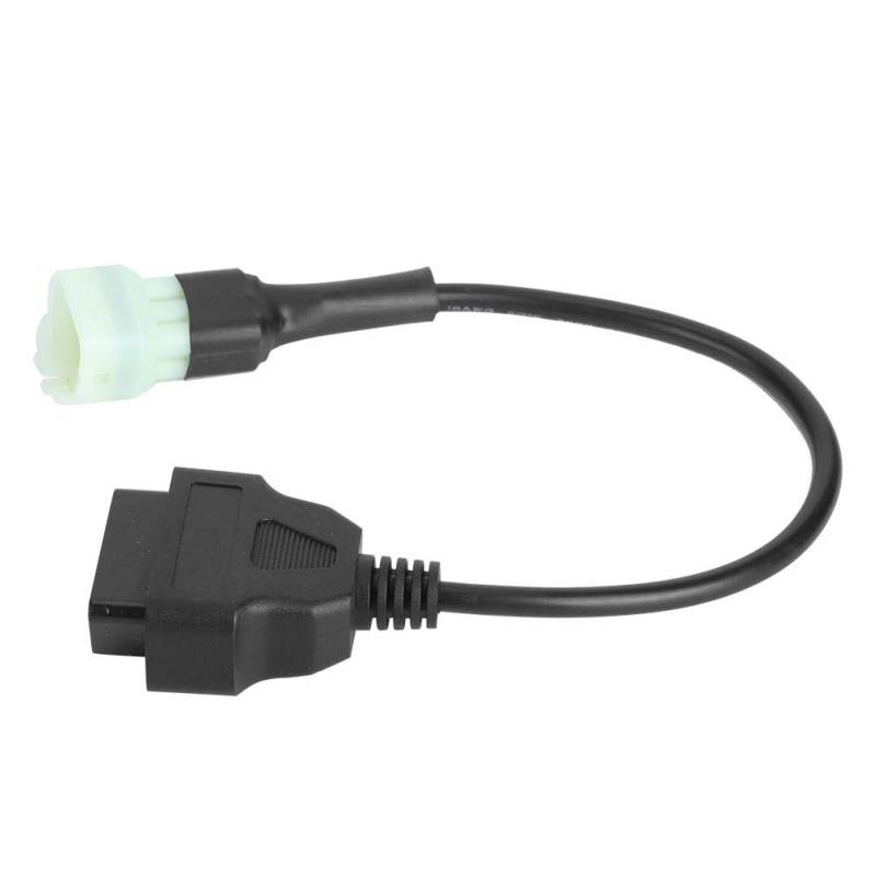 Yctze OBD-Adapterkabel 6-poliges bis 16-poliges Adapterkabel OBD2-Motorfehlerdiagnose und Detektor für Motorräder für OBD-Adapterkabel 6-poliges bis 16-poliges Adapterkabel OBD2-Konverter-Motorfehler- von Yctze