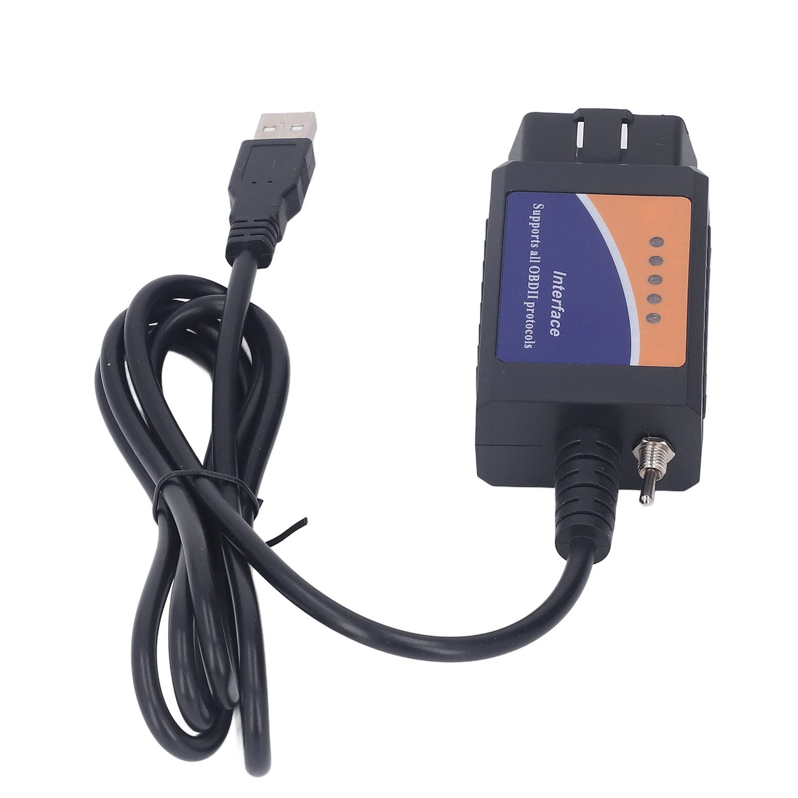 Yctze OBD2-Scanner, Auto-Leser-Diagnosetool für ELM327 PIC18F25K80 mit CD, Unterstützt Alle OBD2-Protokolle, Ersatz-Auto-Codeleser, OBDII-Scan-Tool für von Yctze