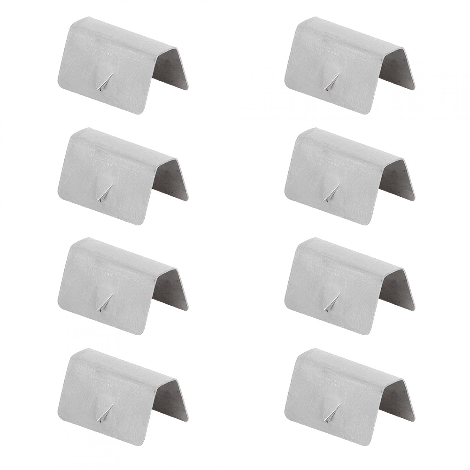 Yctze 8Pcs Auto Wind Regenabweiser Kanal Edelstahl Befestigung Halteclips Passend für HEKO G3, Deflektor Clips, Windabweiser Clips, Regenabweiser Clips, Wind Regenabweiser Clips von Yctze