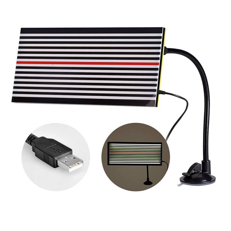 Yearninglife Professionelle KFZ LED Ausbeulreparaturwerkzeug,Paintless Dent Repair Tools Reflektor LED Stripe Line Board Entfernen Reparatur Werkzeug Mit Einstellungshalterung und USB-Anschluss von Yearninglife