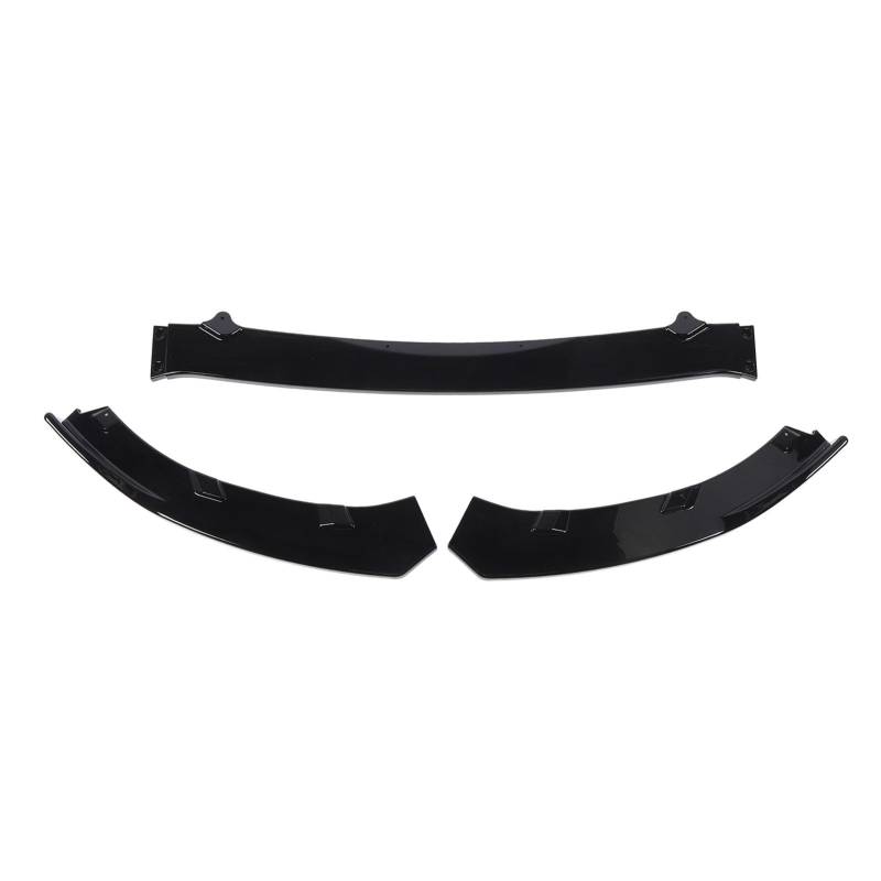 3 PCs Automotive Front Lip Splitter Ersatz für MX-5 Miata ND 2016, Frontstoßstange Lippenspoiler, Auto-Front-Stoßfänger-Splitter-Lip-Kinn-Spoiler-Diffusor-Beschützer von Yechiry