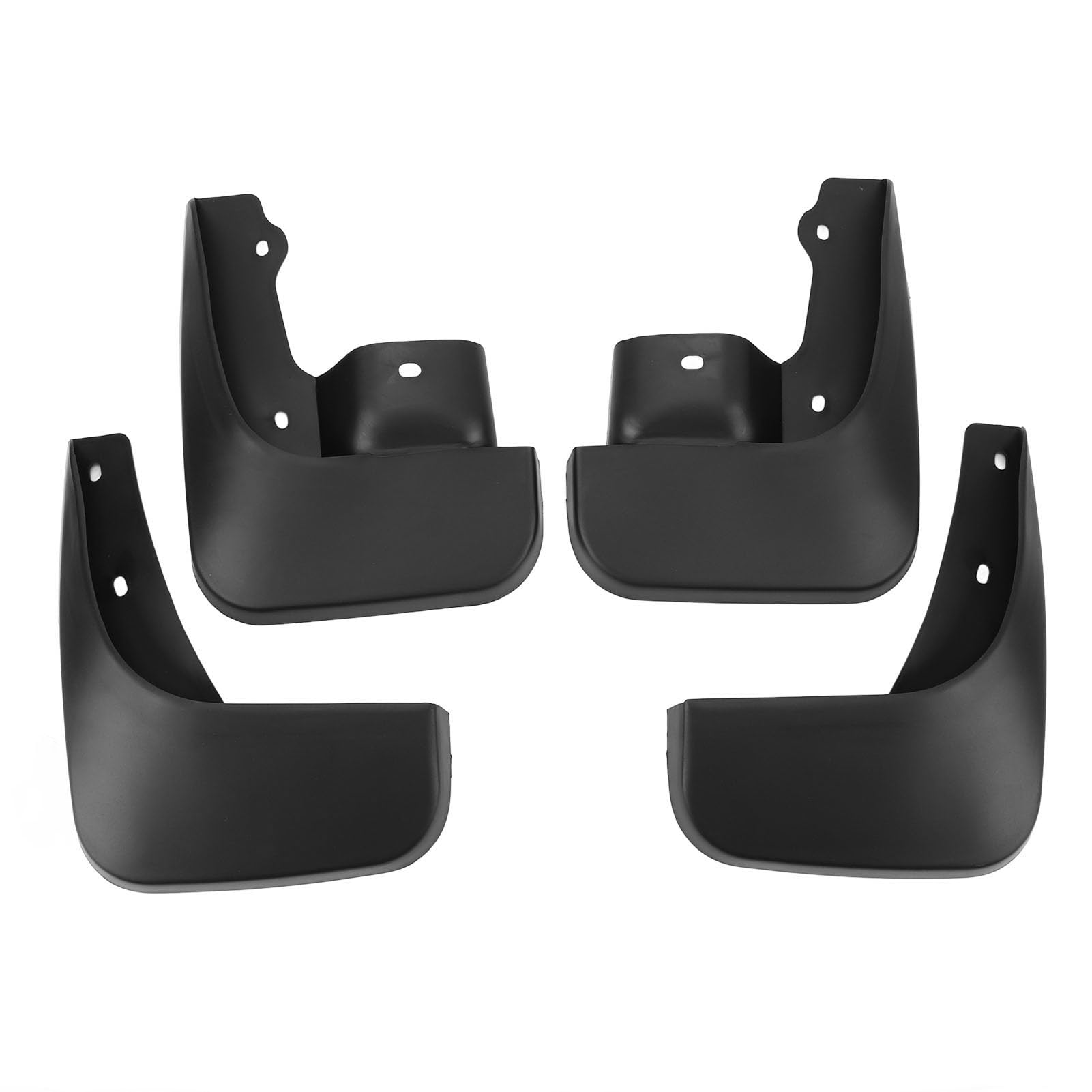 Schwarze Flexible Schlammwächter, 4pcs-Schlammklappen für Jimny 1998-2018, Auto-Maddeluder-Splash-Guards Vorne und Hinter von Yechiry