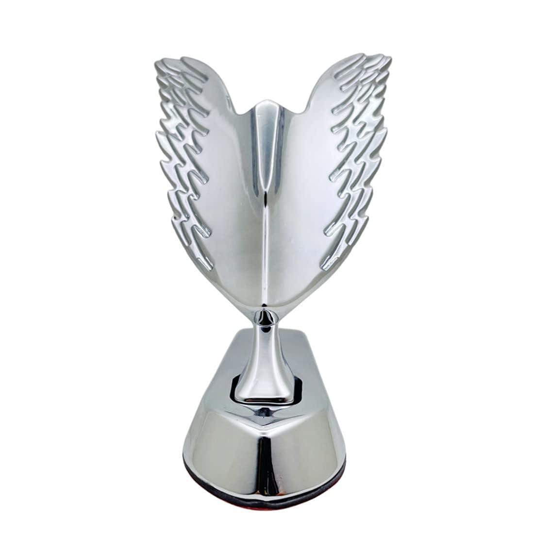 1 STÜCK 3D Legierung Adler Flügel Front Motorhaube Emblem Auto Styling Stand Hood Abzeichen Aufkleber Motorrad Roller Schmutzfänger Ornament Aufkleber von Yecnecty