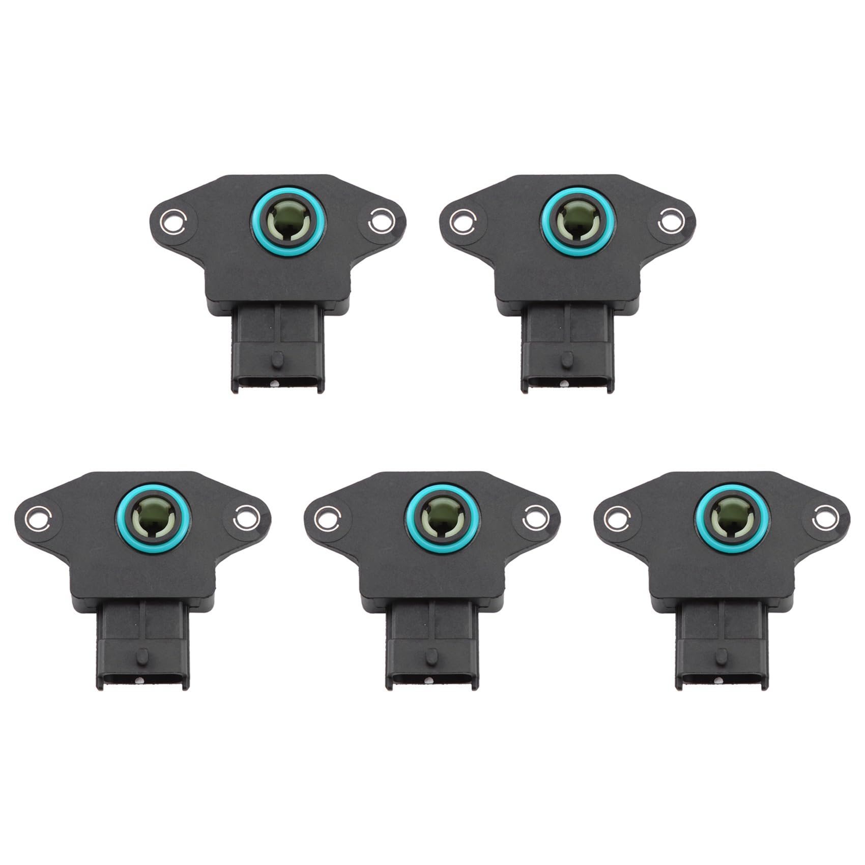 Yeihhtuk 5X Drossel Klappen Stellungs Sensor für 0280122014 35170-22600 3517022600 von Yeihhtuk