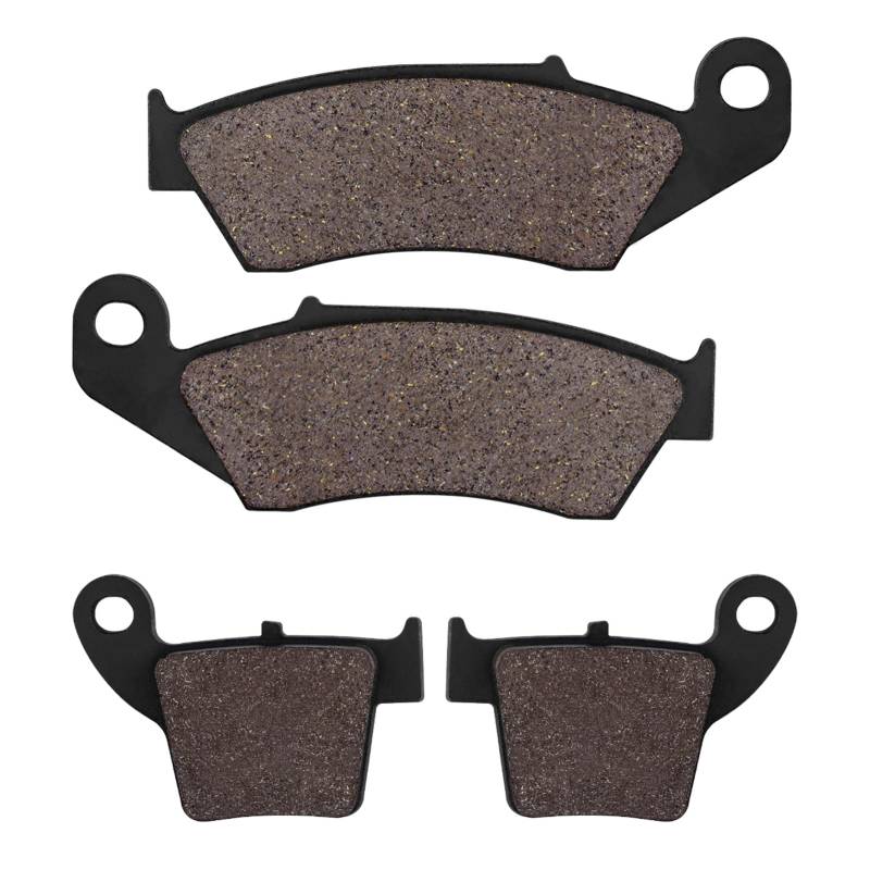 Yerbay Bremsbeläge vorne/hinten Kit für Honda CR 125/250 R 2002-2007)/ CRF 250 R/X 2004-2018)/ CRF 450 R/X (2002-2018) von Yerbay