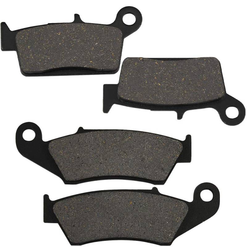 Yerbay Bremsbeläge Vorne/Hinten kit für Yamaha YZ 125/250 (98-02) / YZ 250 F WR 250 F (4T) (01-02) / WR 400 F (99-01) WR 426 F (01-02) YZ 426 F (00-02) von Yerbay