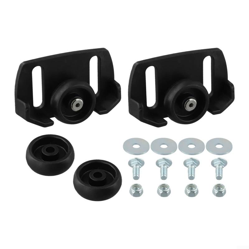 2 Paar Schneefräsen Skid Shoe Set mit Rollen, für 5,1 cm und 7,6 cm Bolzenmitte, passend für 31AS63EE700, 31AS63EF700, 31AS63EF729 Modelle von Yhenlovtt