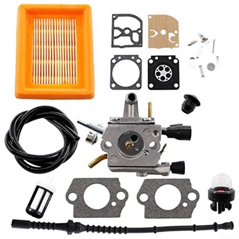 Zuverlässiges Vergaser-Membran-Set für FS120, FS120R, FS200, FS020, Motorsense, Rasentrimmer, kostengünstige Lösung für Reparatur und Wartung von Yhenlovtt