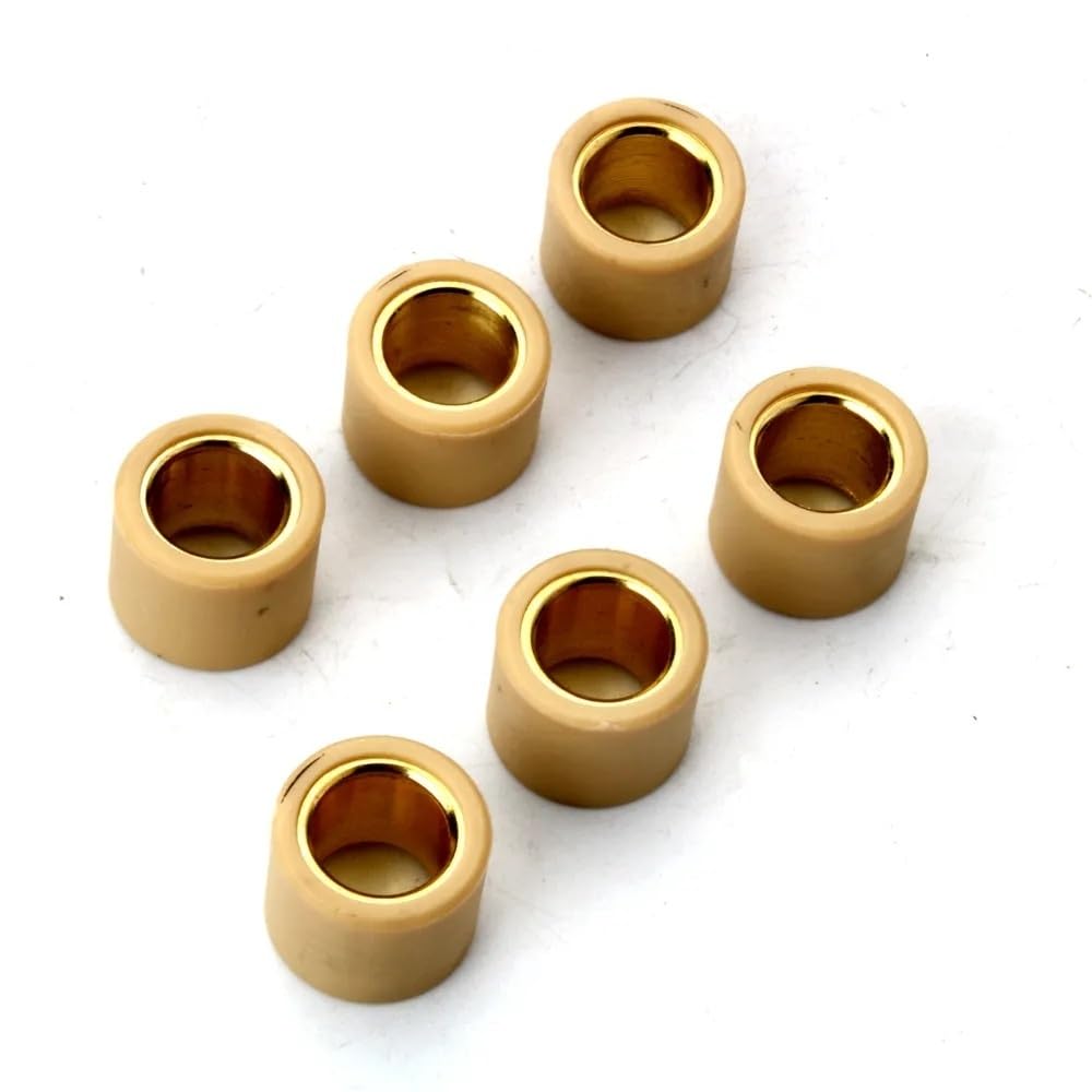 6PC Variator Roller 13g Gewichte 21x17mm for Aprilia Atlantic Scarabeo 125 Sport City Cube 250 Sr Max 300cc Zubehör von YhfAbd