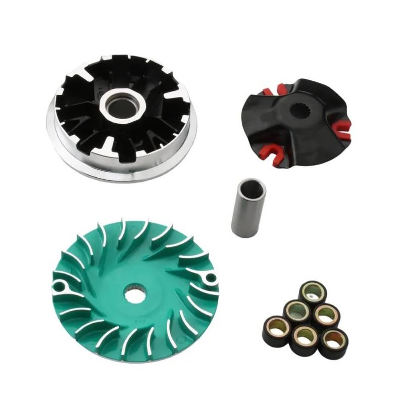 Roller Yw125 Zuma125 Bws125 Racing Variator Kit 11,7g Rollensatz for Ymh Cygnus X Bws Zu-ma Yw ZY125T XC125 FlameX 125cc 4T Zubehör von YhfAbd