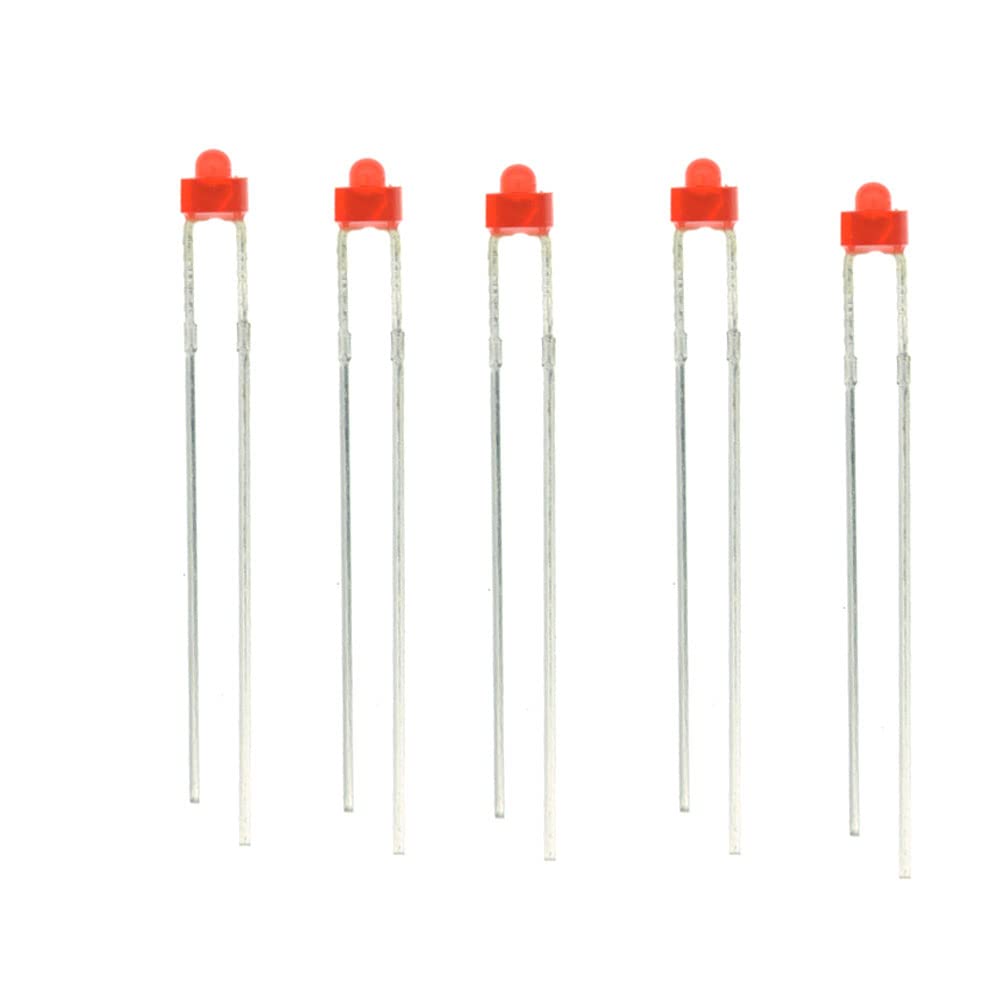 100 pcs 1,8 mm LED -Diodenlicht diffus,Red von Yhloubb