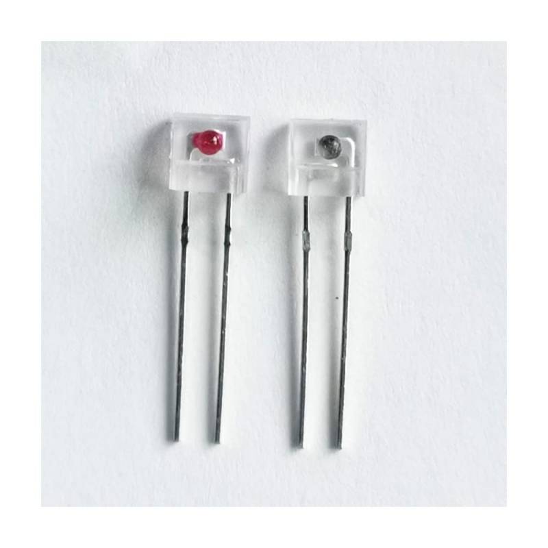 20 Paare Seite aussehen 940nm IR LED emittierende Diode SIR4045 und Phototransistor SGPT4045 von Yhloubb