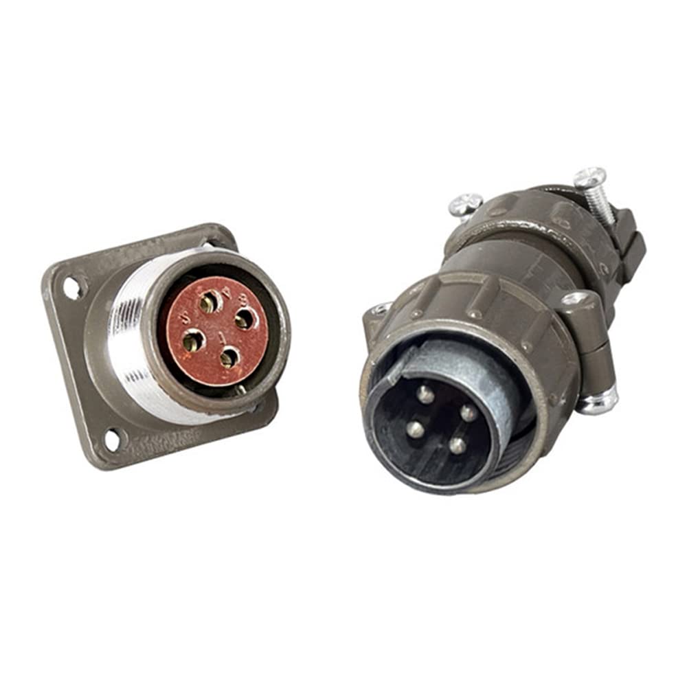 P20 SeriesAviation -Anschlusskabel -Stecker -Stecker -Steckdosen -Metallanschluss,P20J6Q 4Pin von Yhloubb