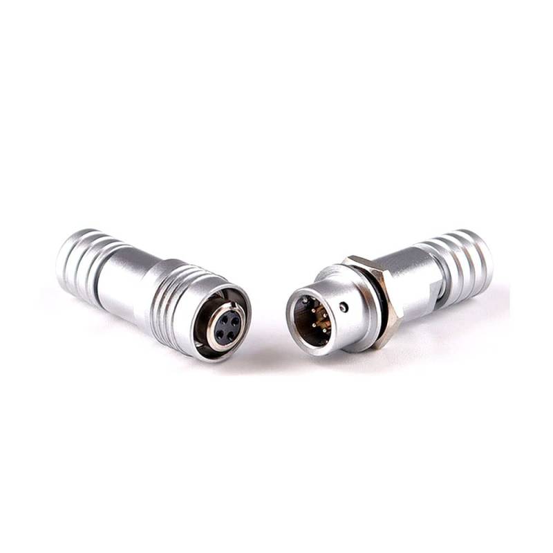 XS6 Mini Aviation Stecker Socket 6 mm Schnellstecker-Anschluss-Push-Pull-Docking-Stecker,XS6-4PIN Docking von Yhloubb