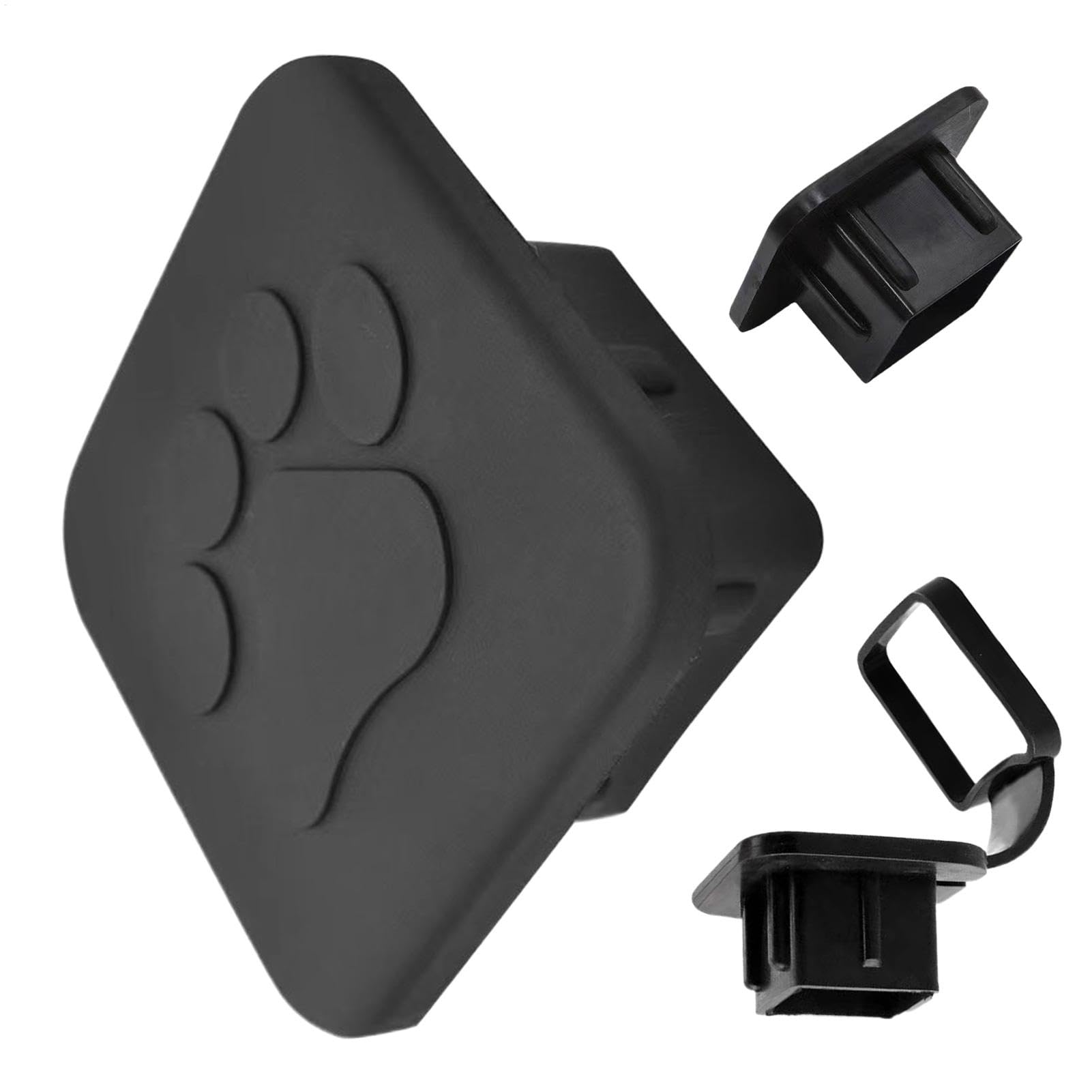 Yianyal Schleppkupplungsabdeckungen, Hitch Receiver Cover | Quadratische Mundkupplung Staubstecker | Außenautozubehör, Empfängerrohrkappe, Schwarze, lustige Schutzverkleidung für alle Arten von von Yianyal