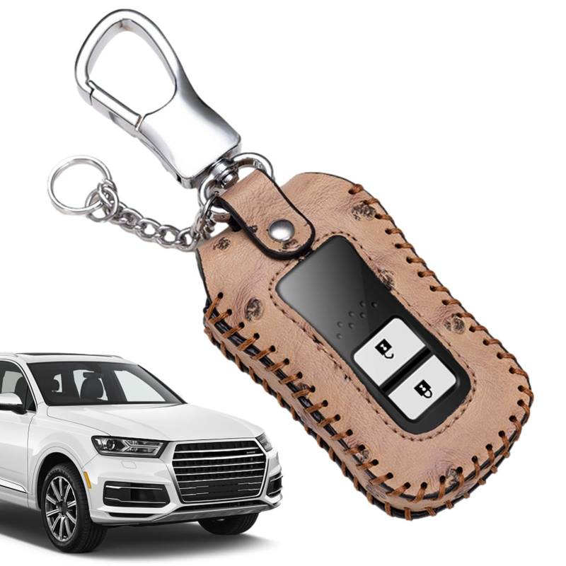 Yianyal Schlüssel-Schlüsselanhänger-Tasche – Autoschlüssel-Halterung aus Kunstleder | Herren-Schlüssel-Organizer für Camping, Dating, Geschäftsgespräche, Reisen, Geschäftsreisen von Yianyal