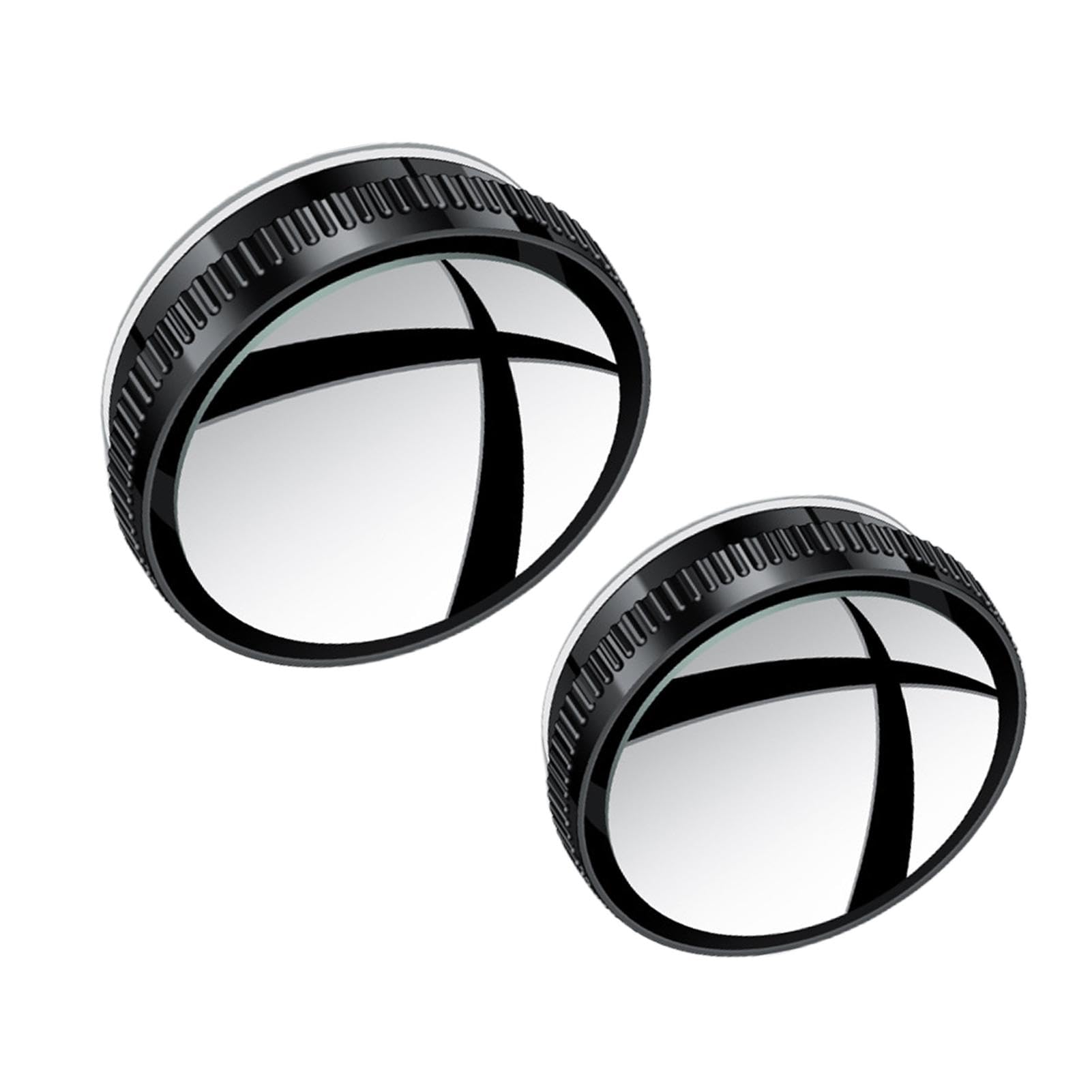 Yianyal Umkehr-Blindglas, Hilfs-Blindglas - 2 Stück Zusatz-Blindglas, verstellbar für Rückwärtsfahrt,360-Grad-Weitwinkel-Kollisionsschutz-Autoseitenglas für LKWs, Wohnwagen von Yianyal
