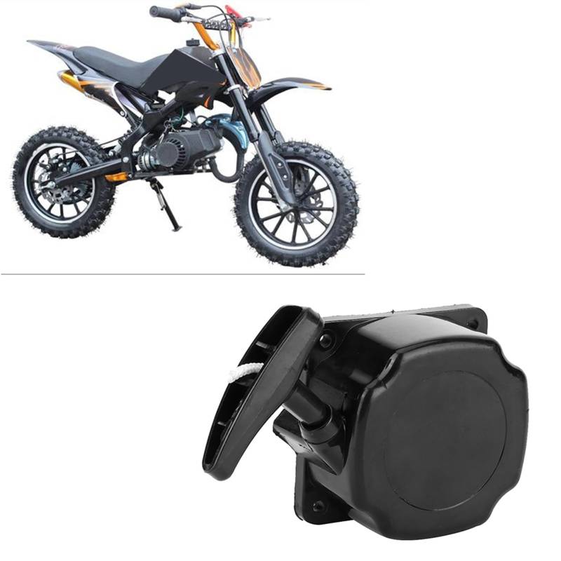 50-cm³-Motor, Seilzugstarter-Set, Dirt Bike-Teile, Fahrradmotor mit Zwei Rückholklemmen-Schrauben für eine Vielzahl Kleiner Gartenmaschinenmotoren von 40–50 cm³ von Yinhing