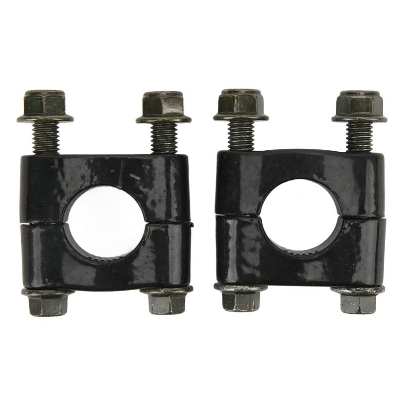 Lenkergriff-Riser-Montageklemmen-Adapter, 1 Paar 22 Mm Universal Fat Bar Lenker-Riser-Klemme, Einloch-Lenker-Montageklemme für Motorräder von Yinhing