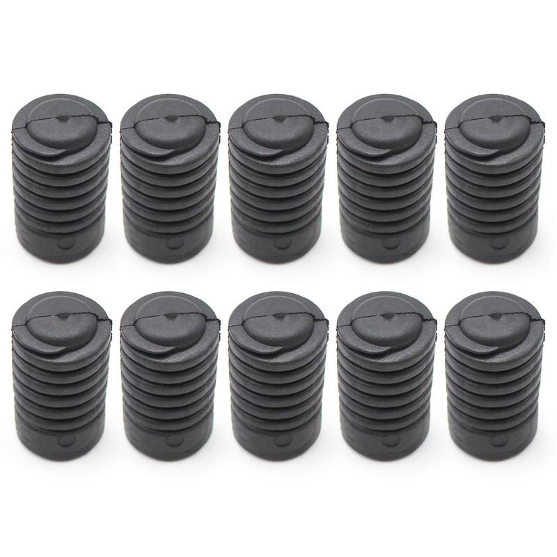 Universal Gummi Pier Shock Block Kompatibel - Für Akzent Auto Kofferraum Heckklappe Tür Motor Abdeckung Stoßfest Kissen 5 Paar Gummi Puffer Rohr Abdeckung Pads Clips Auto Matten Pier Shock Block Haube von Yisawroy