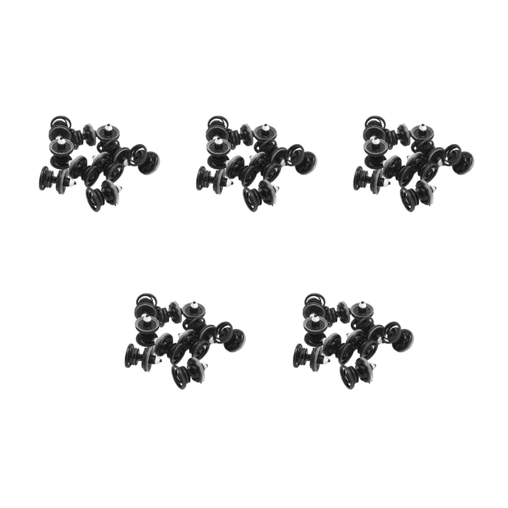 Yjcnelcr L37824566 Stoßstangen-Halterungs-Clips für Kfz-Kennzeichen-Karosserie, Nieten, Befestigungselemente, Push-Pin, Türverkleidung, Clips, 10 Stück von Yjcnelcr