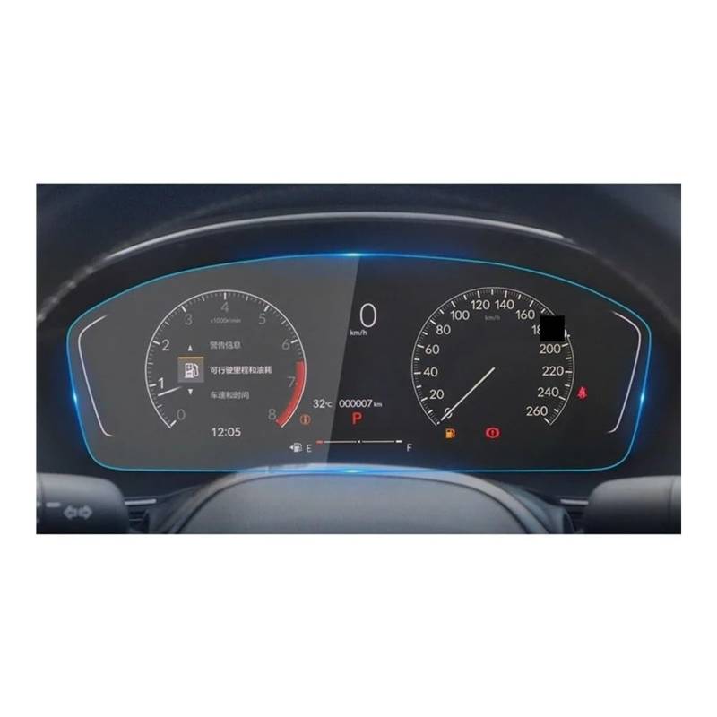 Navigation Panzerglas Schutzfolie Für Civic 2022 HD TPU Auto Dashboard Monitor Bildschirm Schutz Film Aufkleber Bildschirm Film Innen Zubehör von Ylrng