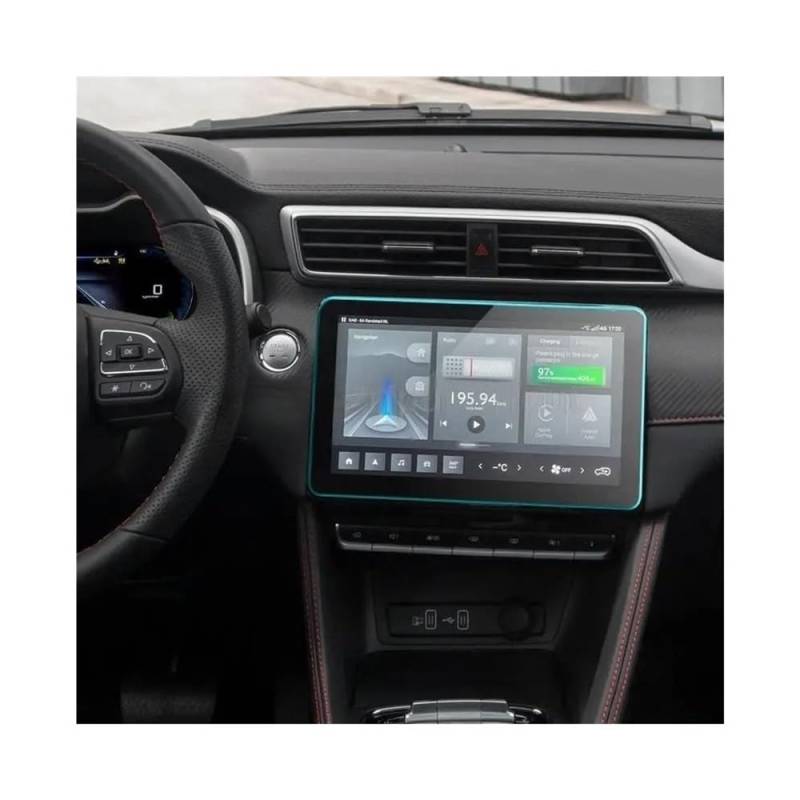 Navigation Panzerglas Schutzfolie Für MG Für ZS EV 2022 Gehärtetem Glass Screen Protector Film 10,1 Zoll Auto GPS Navigation Innen Zubehör von Ylrng