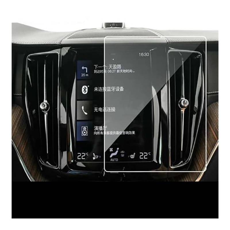 Navigation Panzerglas Schutzfolie Für Volvo Für XC60 S60 V60 2015-2021 Auto GPS Navigation Bildschirm Gehärtetes Glass Schutz Film Innen Aufkleber von Ylrng